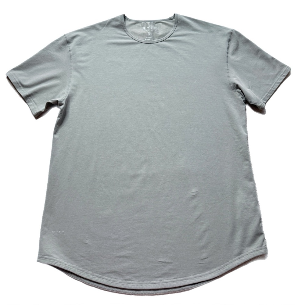 BYLT Men’s Premium Basics LUX Crewneck Mineral Green XL